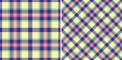 Colorful plaid pattern, classic tartan design. Traditional textile backdrop, versatile for fashion or design. Elegant, vibrant, and eyecatching. vector