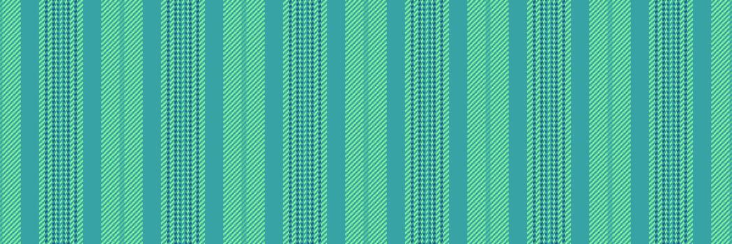 Seamless teal and mint green striped pattern. Elegant geometric texture ideal for textile design, website backgrounds, or print projects. Modern, refreshing aesthetic evokes calm and sophistication. vector
