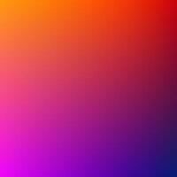 vibrant square gradient with red, orange, purple color blend. vector