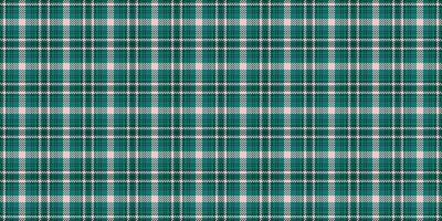 Independence day fabric texture background, birthday card check tartan seamless. Direct plaid textile pattern in teal and dark colors. vector