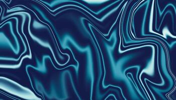 Blue Marble Abstract Liquid Texture Background with Glossy Waves vector