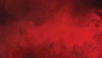 Bright Red Watercolor Background vector