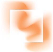 Orange Abstract Gradient Square Composition vector