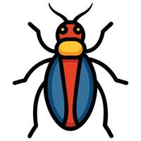 Micro-World Bug Art vector