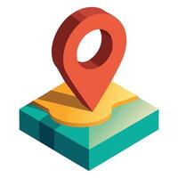 Pinpoint Location Graphics vector