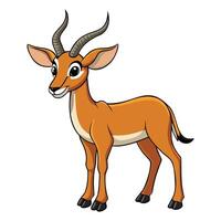 Swift Gazelle Illustrations vector