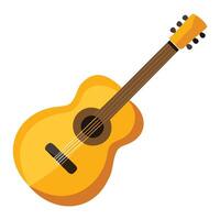 Melodic String Instrument Illustrations vector