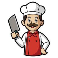 Skilled Butcher Graphics vector