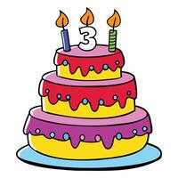 Aged to Perfection Cake Graphics vector
