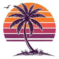 Coastal Vibes Tee Designs vector