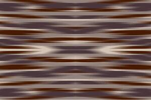 Abstract background stripe pattern. Abstract Ikat Pattern in brown. vector