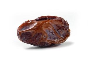 fresh date close up on white background photo