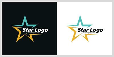 Modern star logo template design. Symbol star design concept vector