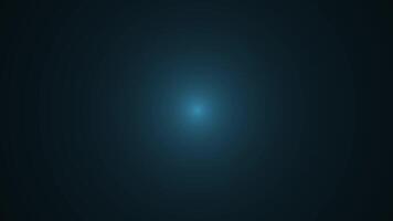 Optical lens flares blue rays transition on black background. soft light motion. video