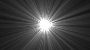 Monochrome abstract light burst speed line motion. flash light motion. video