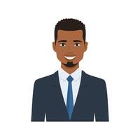 An illustration of a man in a suit vector