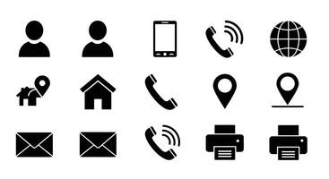 icons of various types of people and objects vector