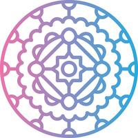 Mandala Mobile UX Object vector
