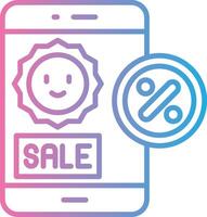 Smartphone Custom Visual Mark vector