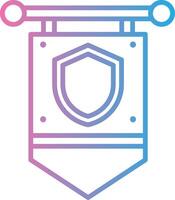 Banner Elegant Tech Badge vector