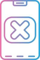 Smartphone Sleek Icon Frame vector