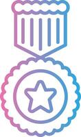 Medal Minimalist UI Block vector