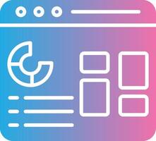 Dashboard Refined UX Graphic vector