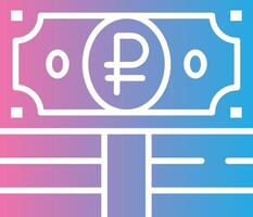 Ruble Neutral Icon Unit vector