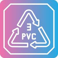 Polyvinyl Chloride Polished Design Token vector
