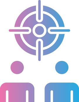 Target Mobile UX Object vector