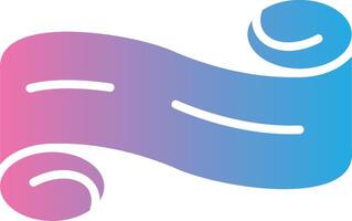 Folded Ribbon FutureReady App Mark vector