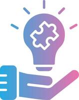 Problem Solving Clean Frame Graphic vector