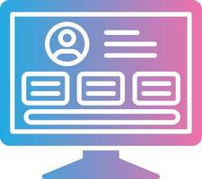 Profile Advanced UX Module vector