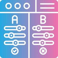 Ab Testing Versatile App Object vector