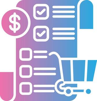 Invoice Optimized Visual Mark vector