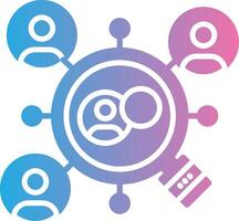 Recruitment Secure App Element vector