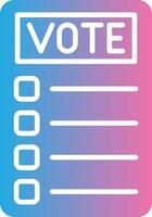Voting Listing Elegant Grid Pattern vector
