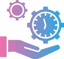 Time Management Refined UX Graphic vector