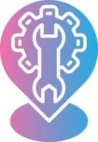 Location Pin Versatile Web Graphic vector