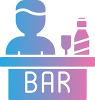 Bar Polished Interface Symbol vector