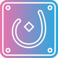 Arabic Language Advanced Design Token vector