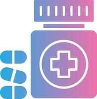 Medicine Neon Grid Feature vector