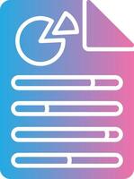 Analysis Professional Line Mark vector