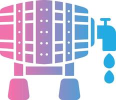 Barrel Simple Web Tag vector