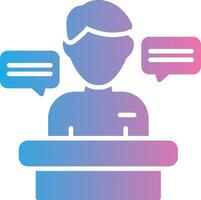 Speech Optimized Web Graphic vector
