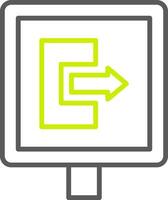 Exit Door Optimized Design Token vector