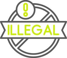 Illegal Elegant App Object vector