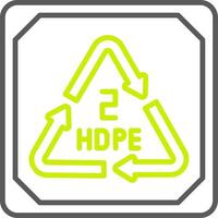 High Density Polyethylene Versatile App Object vector
