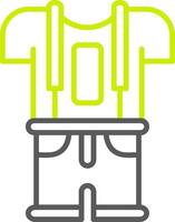 Lederhosen Streamlined App Object vector