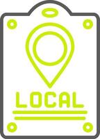 Local Product Custom Visual Mark vector